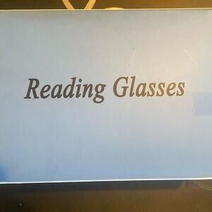 Blue Reading Glasses